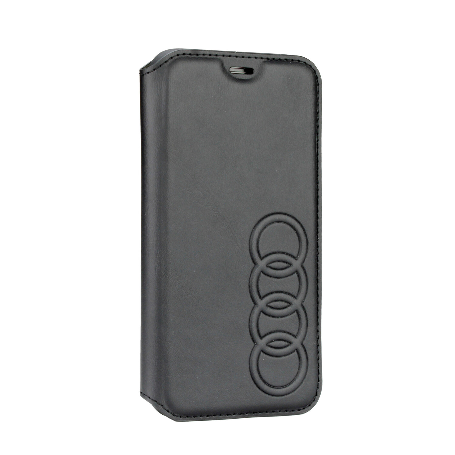 Audi Audi booktype hul passend für Apple iPhone XR TT Serie Schwarz -Sythetic leather - Kunstleer