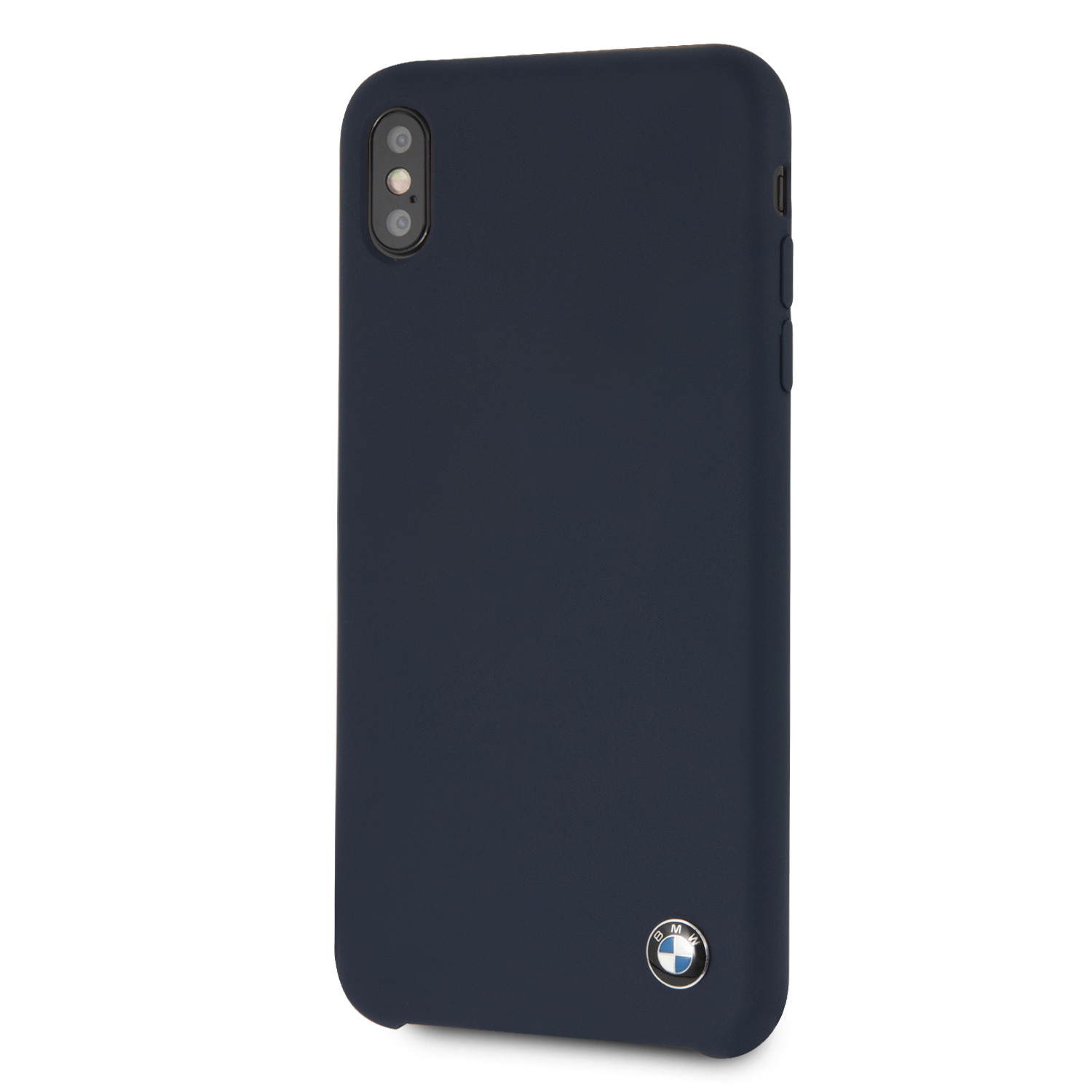 BMW BMW Back-Cover hul passend für Apple iPhone XS Max Silicone Navy -Hard Case - TPU