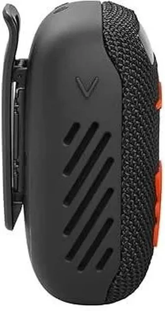 Wireless speaker JBL Wind 3 with handlebar holder black and orange