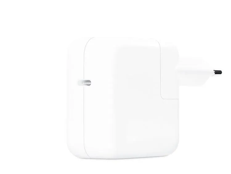 Original charger Apple MW2G3ZM/A with USB C socket 30W white blister