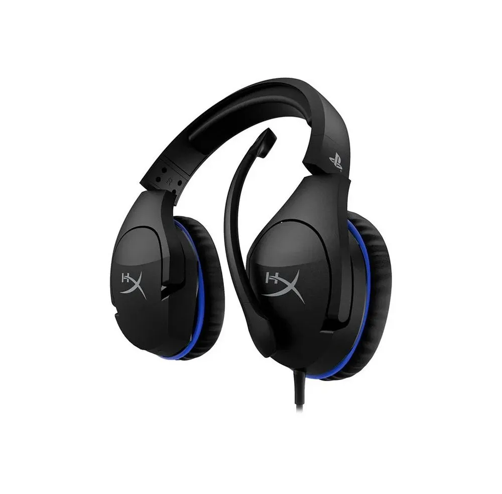Wire headphones Jack 3,5 mm HyperX Cloud Stinger PlayStation black blue