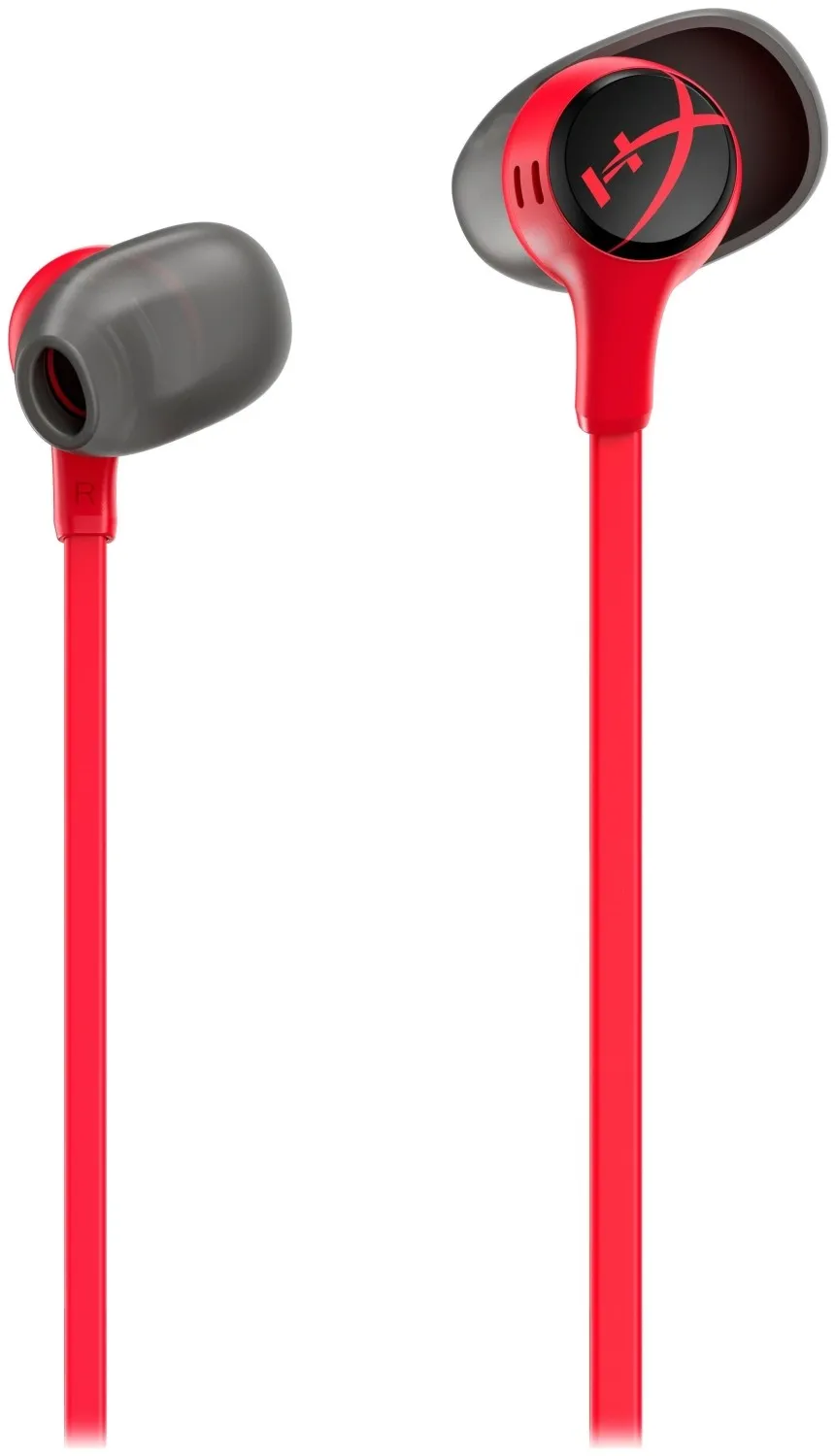 Wire earphones Jack 3,5 mm HyperX Cloud Earbuds 2 1,2 m red
