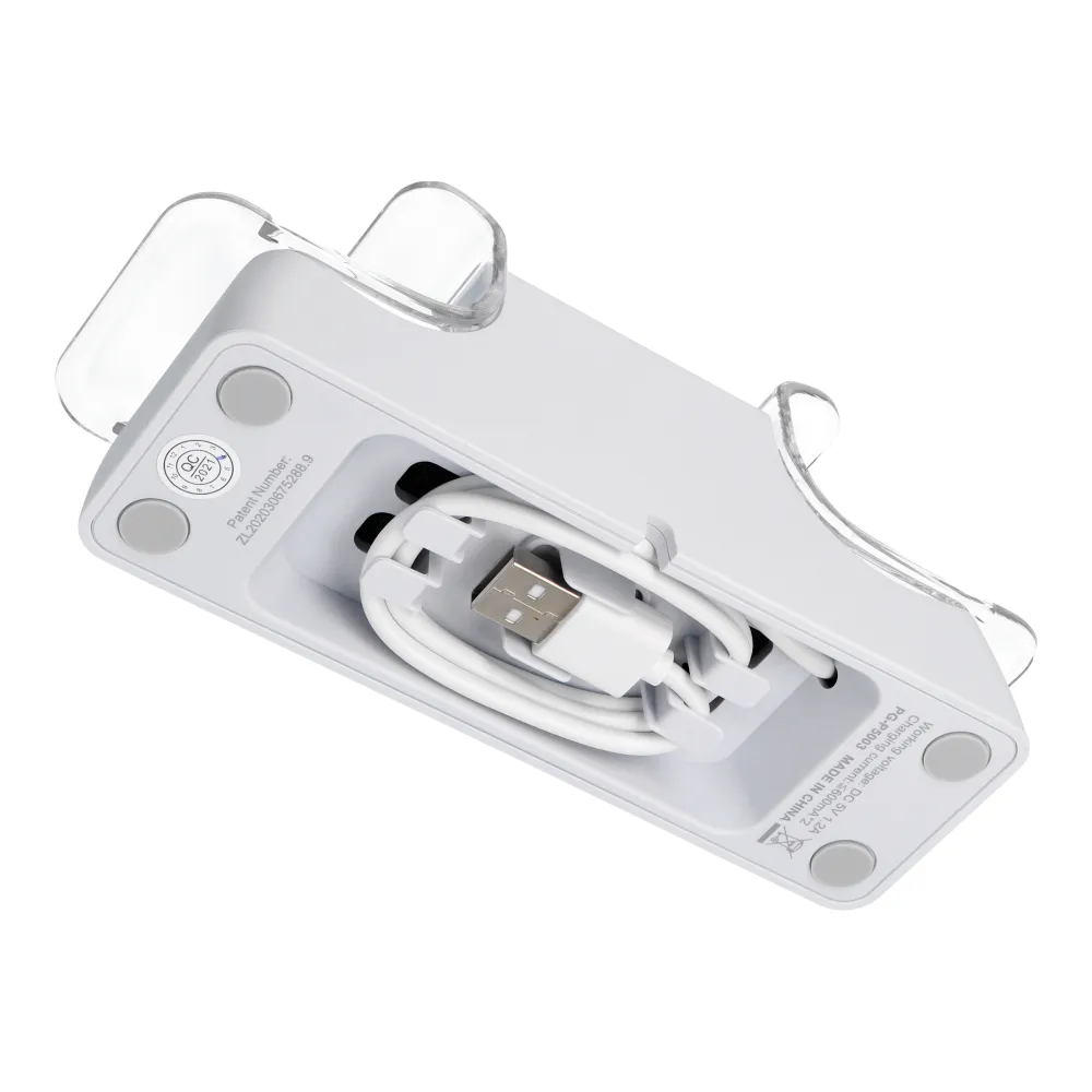 Controller charging station dual PS5 DualSense iPega P5003 white