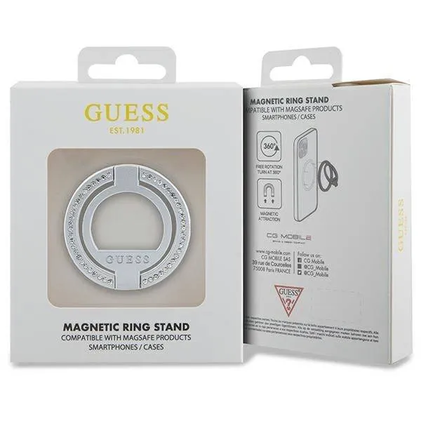 GUESS Ringständer GUMRSALDGS (Strasssteine) silber