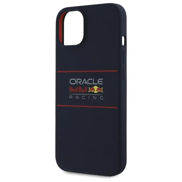 RED BULL case passend für IPHONE 16 Pro compatible passend für kompatibel mit MagSafe RBHMP16L24SIHSRV (Silicone Horizontal Centered Logo) navy
