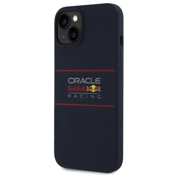 RED BULL case passend für IPHONE 16 Pro compatible passend für kompatibel mit MagSafe RBHMP16L24SIHSRV (Silicone Horizontal Centered Logo) navy
