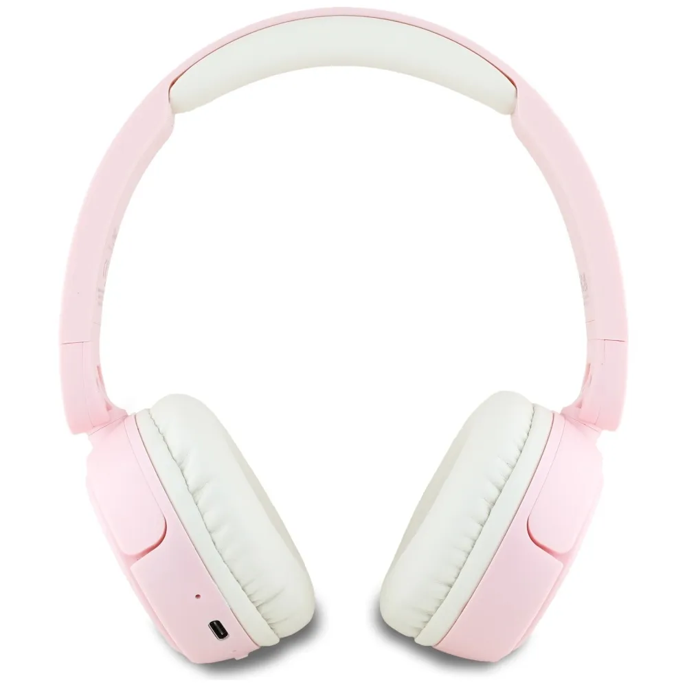 Wireless headphones The Hello Kitty Face Logo pink