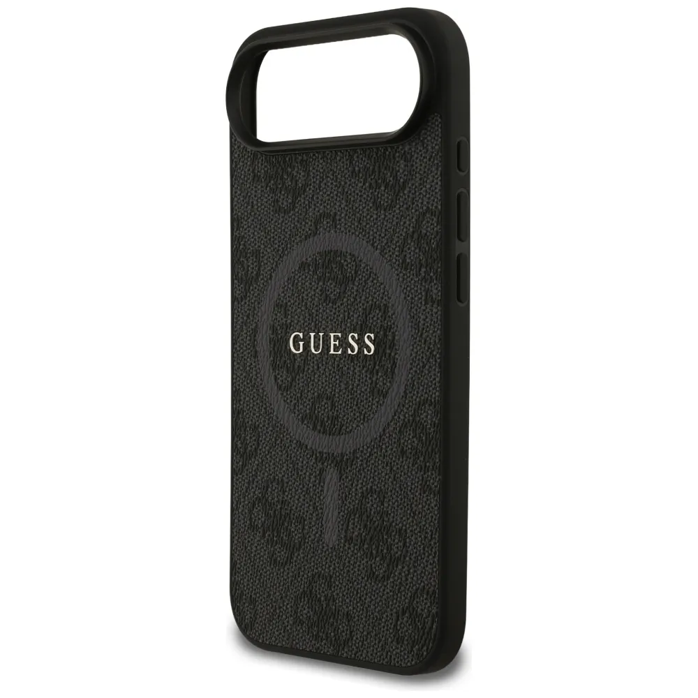 GUESS case passend für IPHONE 17 Air kompatibel mit MagSafe GUHMP17MG4GFRK (PU 4G Ring Classic Logo) black