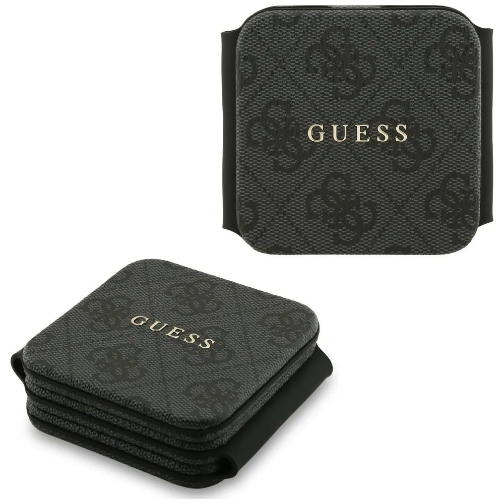 Wireless charger 3in1 kompatibel mit MagSafe 15W GUESS GUE005639 black