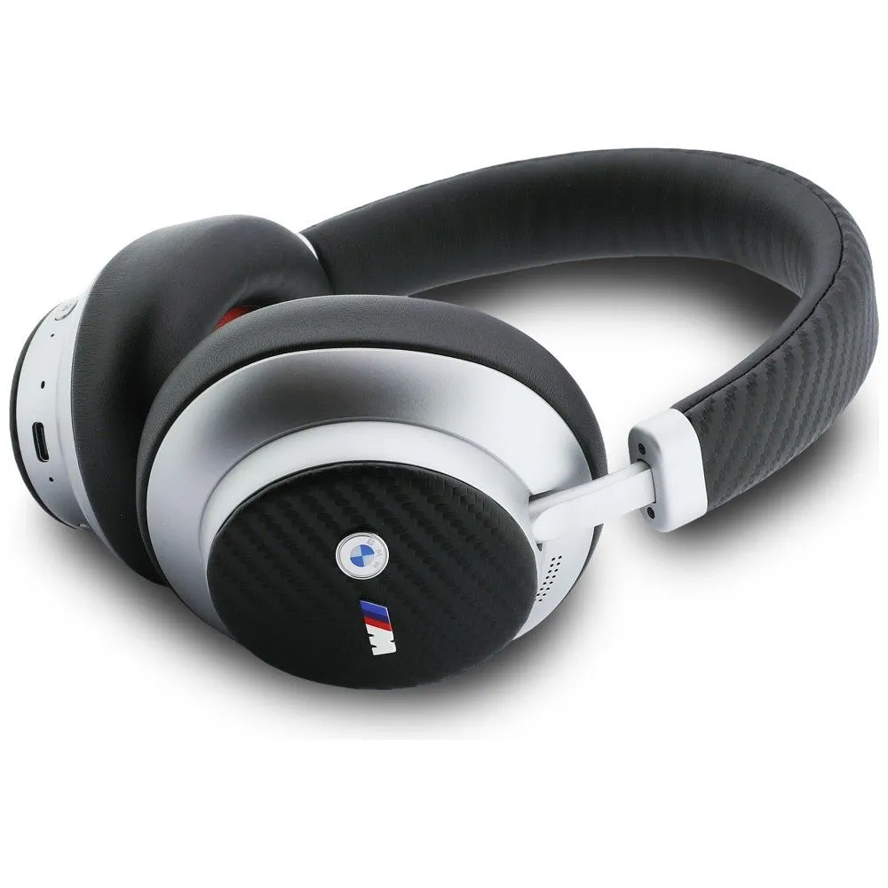 Wireless headphones ENC BMW Carbon Metal Logo BMW001179 silver