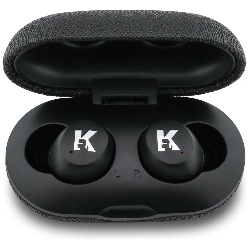Wireless earphones ENC KARL LAGERFELD Saffiano Logo KF003013 black
