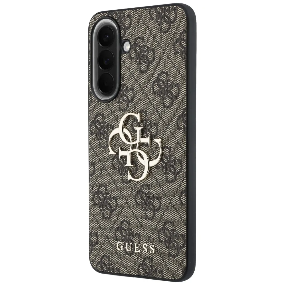 GUESS case passend für SAMSUNG Galaxy A57 GUHCSA574GMGBR (4G Big Metal Logo) brown