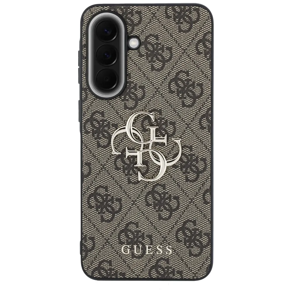 GUESS case passend für SAMSUNG Galaxy A57 GUHCSA574GMGBR (4G Big Metal Logo) brown