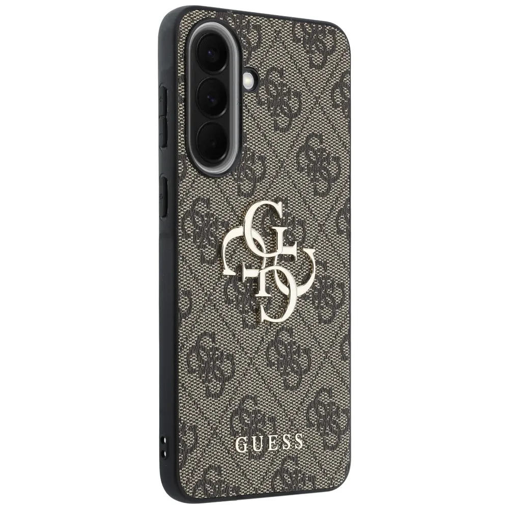 GUESS case passend für SAMSUNG Galaxy A57 GUHCSA574GMGBR (4G Big Metal Logo) brown