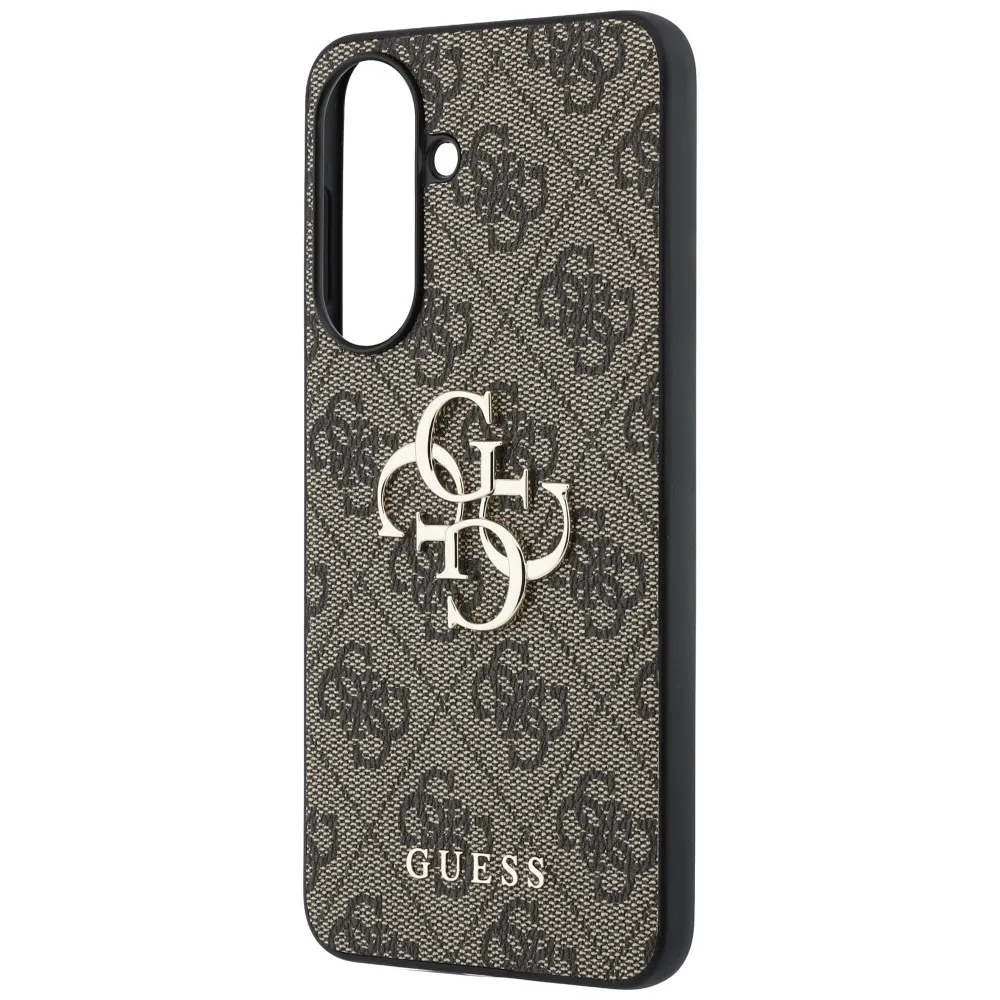GUESS case passend für SAMSUNG Galaxy A57 GUHCSA574GMGBR (4G Big Metal Logo) brown