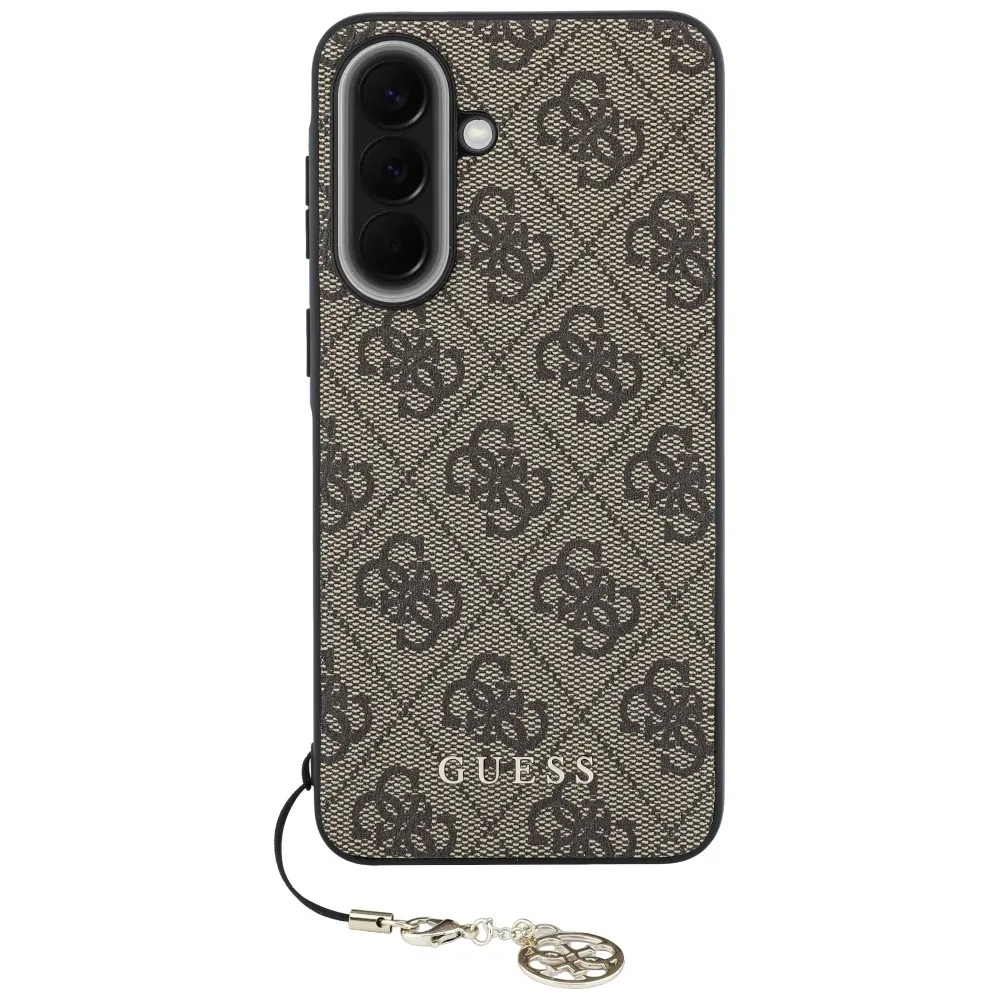 GUESS case passend für SAMSUNG Galaxy A37 GUHCSA37GF4GBR (PU 4G Classic Logo with Charm) brown