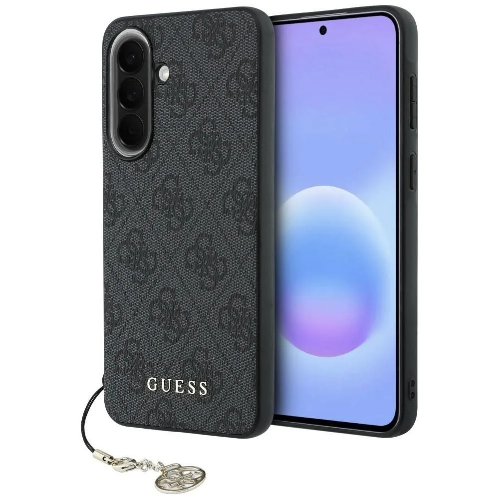 GUESS case passend für SAMSUNG Galaxy A37 GUHCSA37GF4GGR (PU 4G Classic Logo with Charm) black