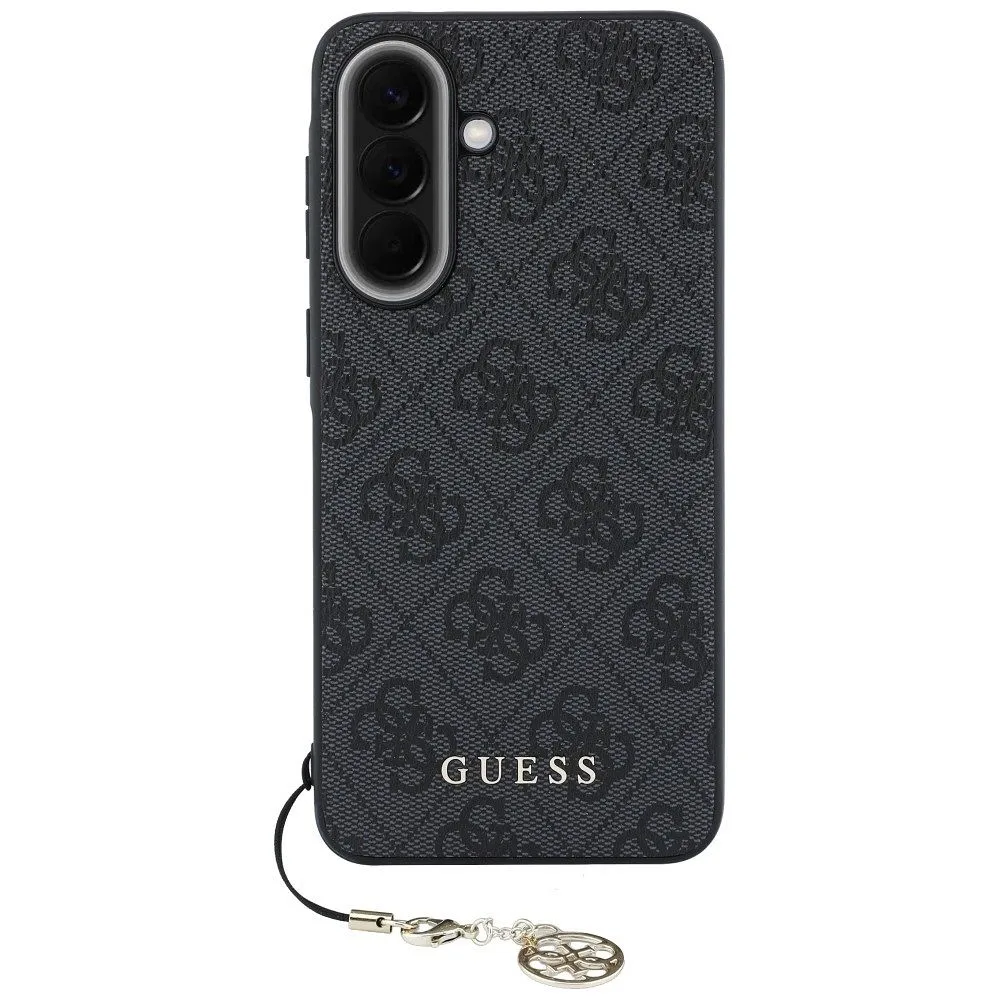 GUESS case passend für SAMSUNG Galaxy A37 GUHCSA37GF4GGR (PU 4G Classic Logo with Charm) black