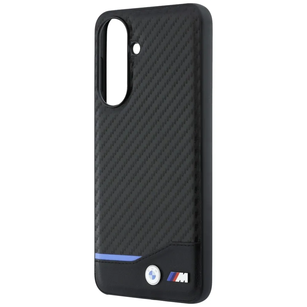 BMW case passend für SAMSUNG A37 BMHCSA3722NBCK (PU Carbon) black