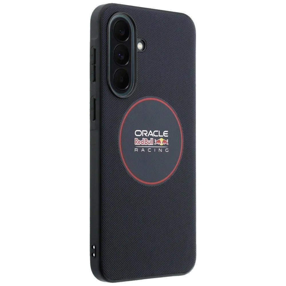 RED BULL case passend für SAMSUNG A37 RBHCA3724PUILVR (Meshed PU Red Ring & Metal Buttons) navy