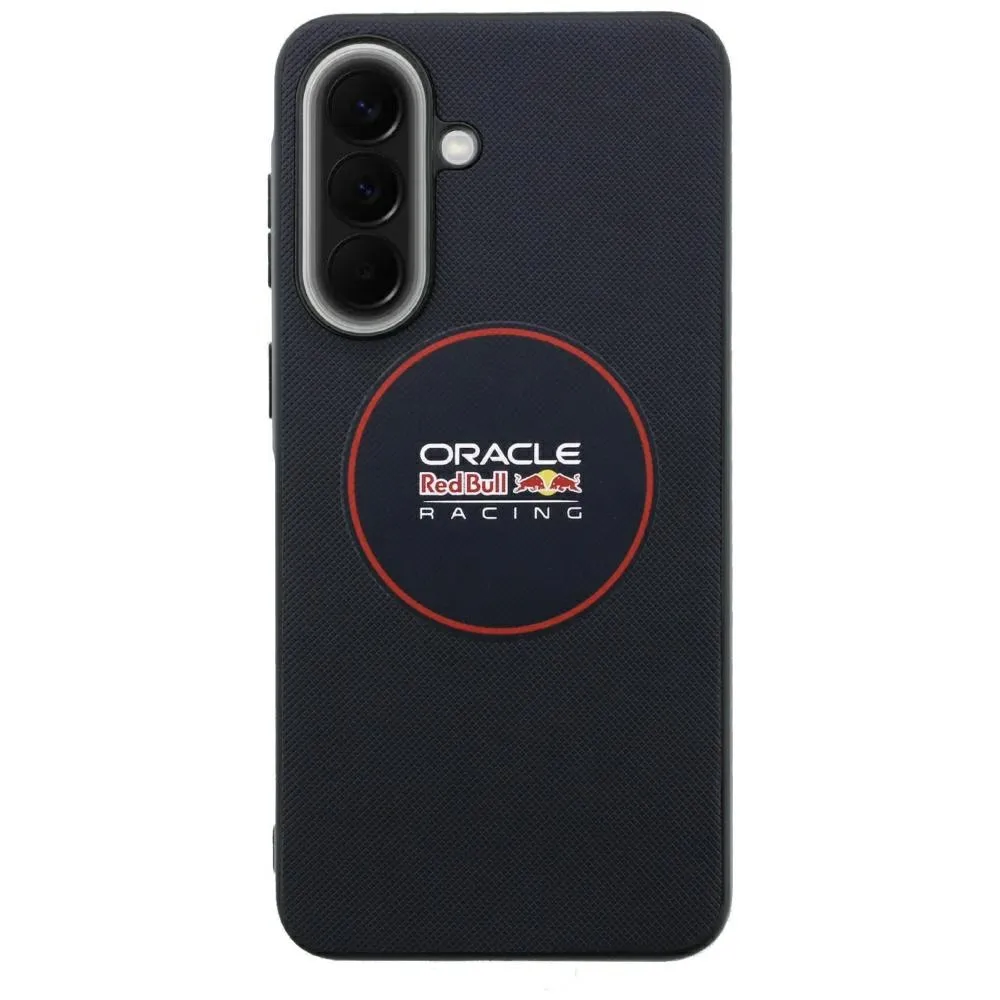 RED BULL case passend für SAMSUNG A57 RBHCA5724PUILVR (Meshed PU Red Ring & Metal Buttons) navy