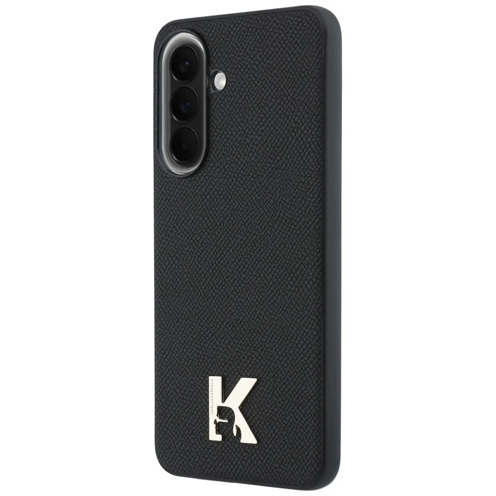 KARL LAGERFELD case passend für SAMSUNG A37 KLHCSA375PGFKHGK (PU W/ KHEAD LOGO BLACK ) black