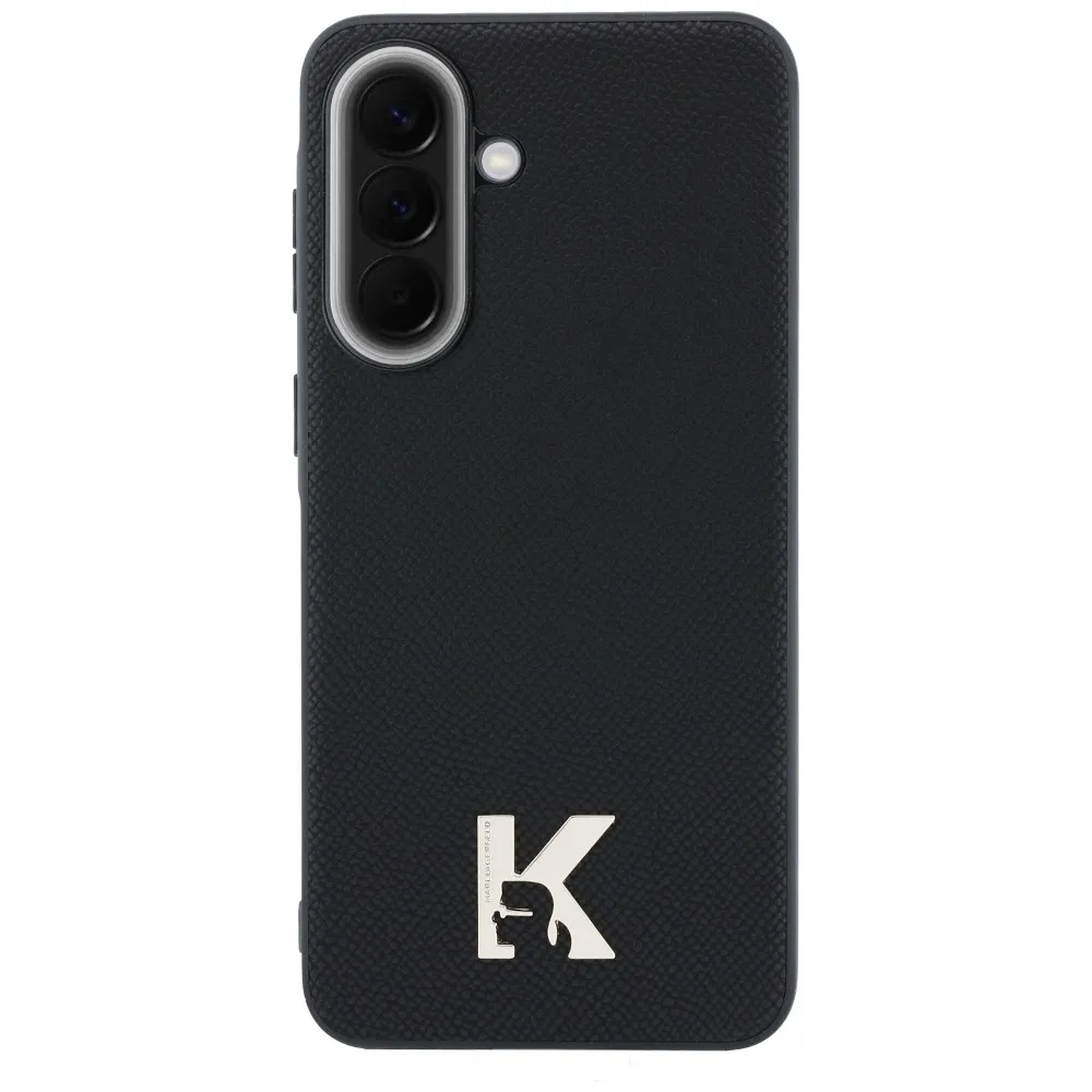 KARL LAGERFLED case passend für SAMSUNG A57 KLHCSA575PGFKHGK (PU W/ KHEAD LOGO BLACK ) black