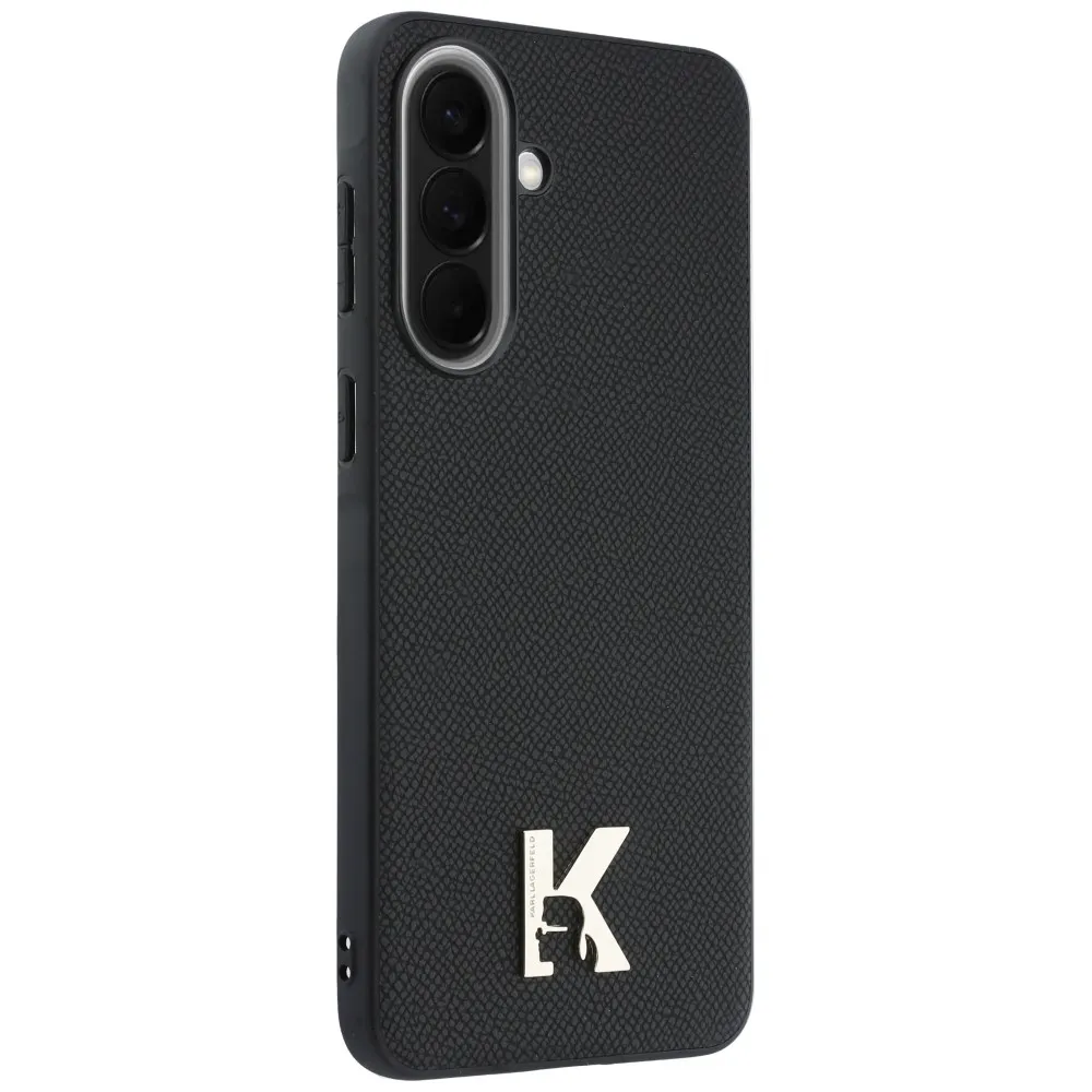 KARL LAGERFLED case passend für SAMSUNG A57 KLHCSA575PGFKHGK (PU W/ KHEAD LOGO BLACK ) black