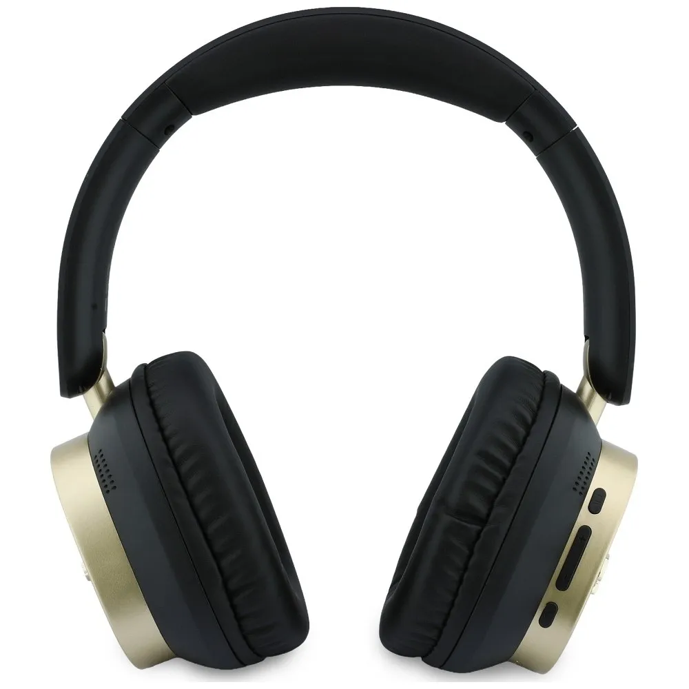 Wireless headphones Guess ENC Rectangle Metal Script black