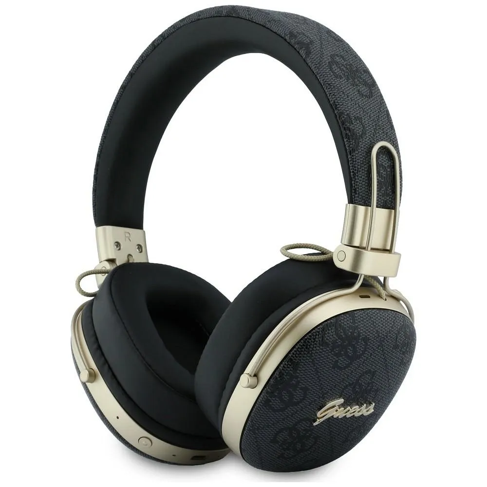 Wireless headphones Guess ENC Metal 4G Script Logo bown