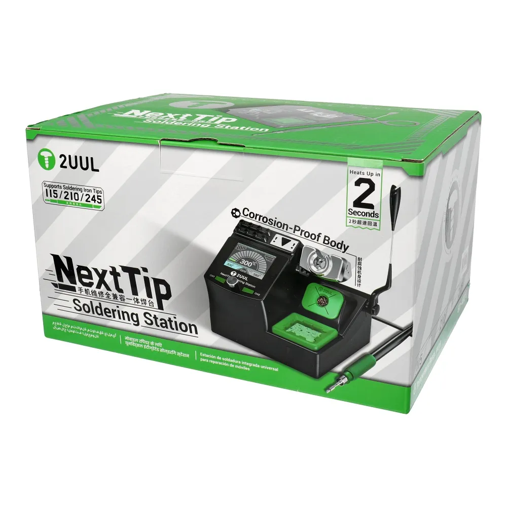 2UUL Multi-Tip Micro Soldering Station (C210/C115/C245) NT210