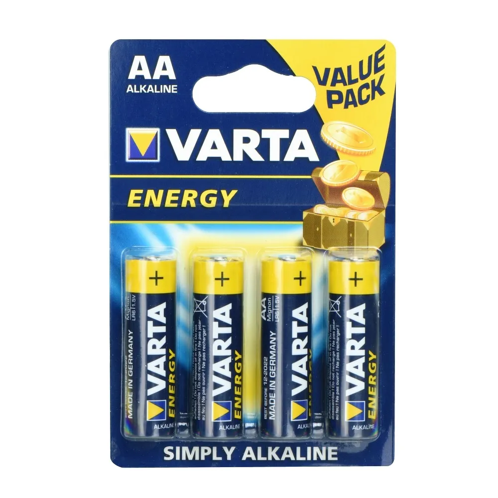 ALKALI BATTERIE VARTA R6 (AA) 4 STK ENERGY