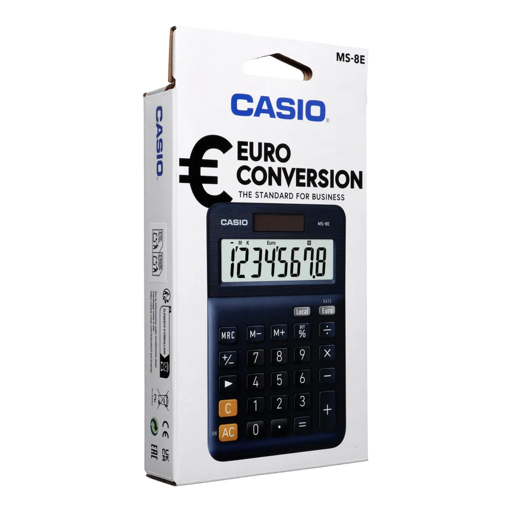 Kalkulator CASIO MS-8E navy
