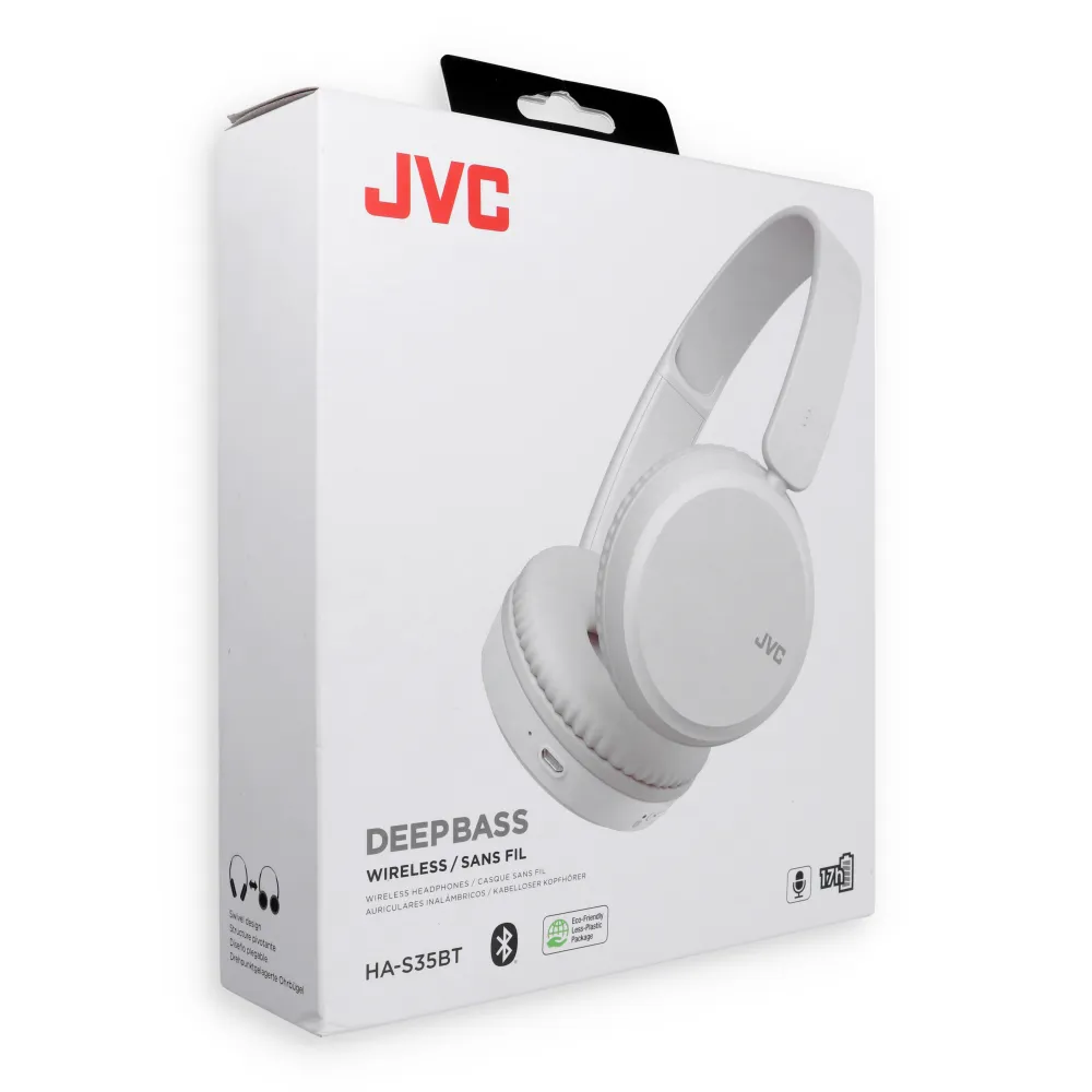 Wireless headphones JVC HAS35BTBU white