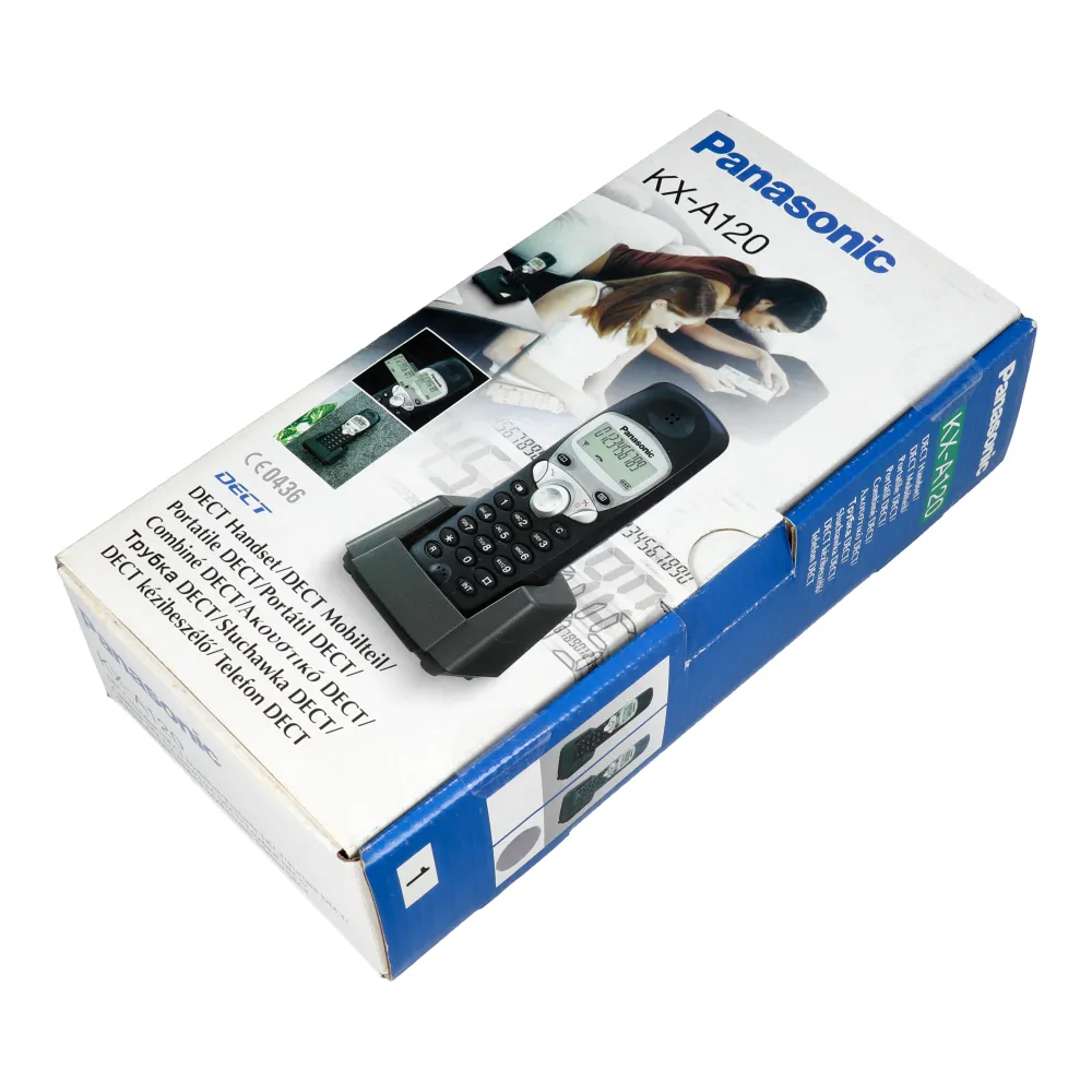 Telefon stacjonarny bezprzewodowy PANASONIC KX-A120