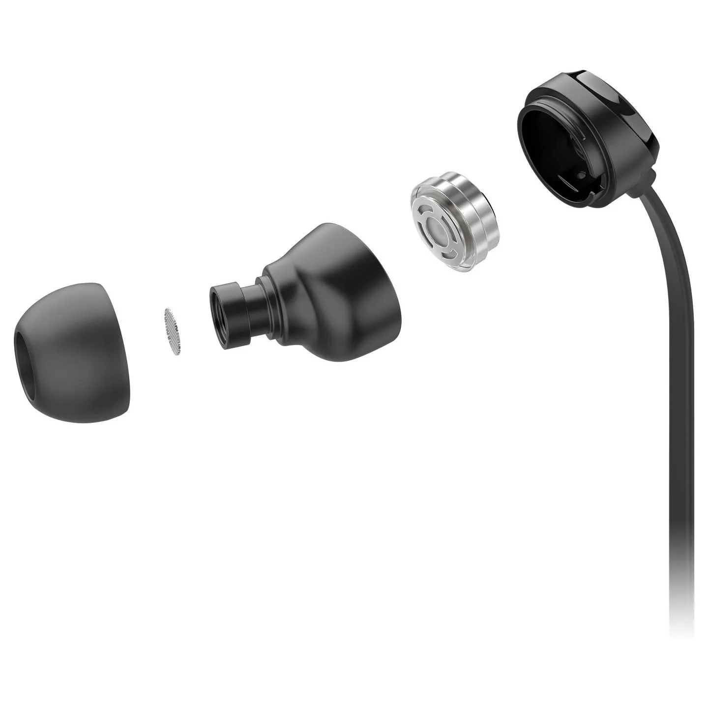 Wired earphones with microphone MOTOROLA Earbuds 3-S black