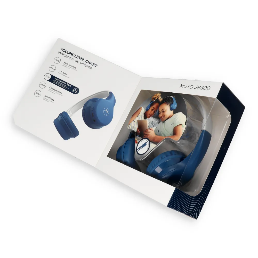 Wireless headphones Motorola JR300 blue-grey