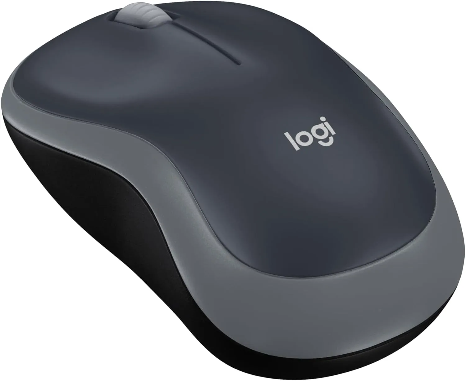 Wireless mouse Logitech 2,4G 1000 dpi M185 gray