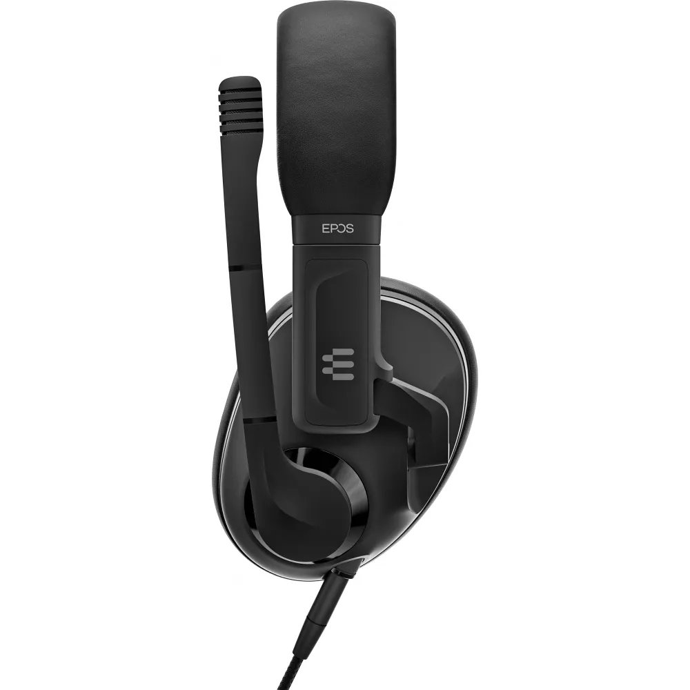 Wired headphones Jack 3,5 mm/USB with microphone Sennheiser EPOS H3 black