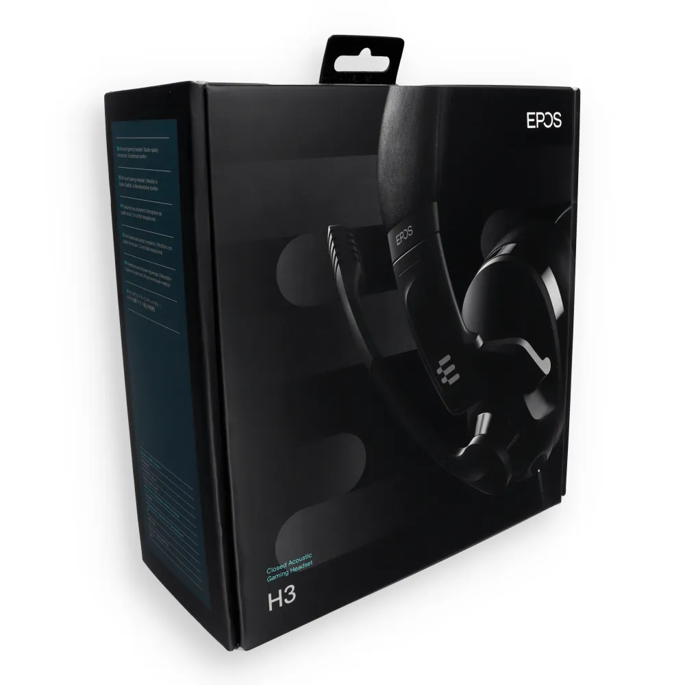Wired headphones Jack 3,5 mm/USB with microphone Sennheiser EPOS H3 black