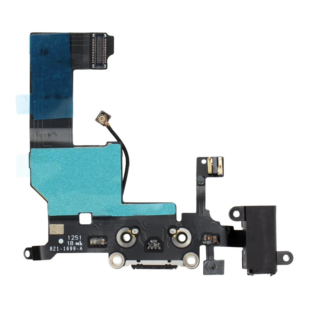 LCD FLEXKABEL iPhone 5 mit Dock-Anschluss Schwarz