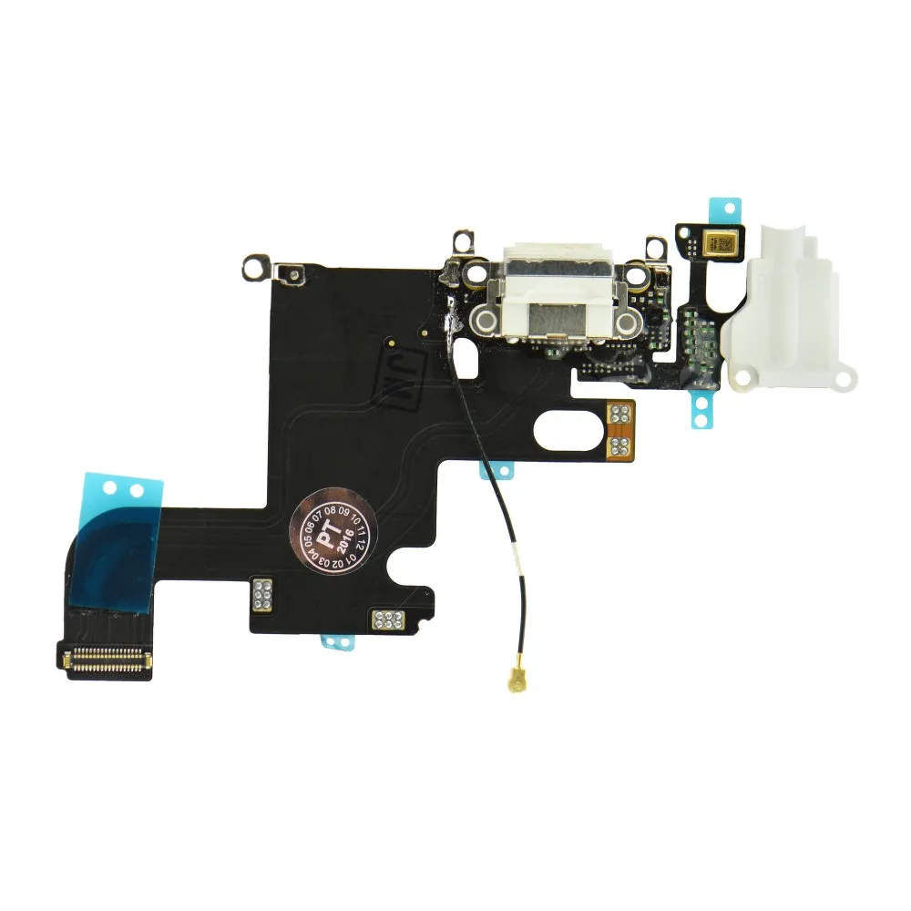 LCD FLEXKABEL IPHONE 6 4,7" mit Dock-Anschluss und HF Stecker weiß