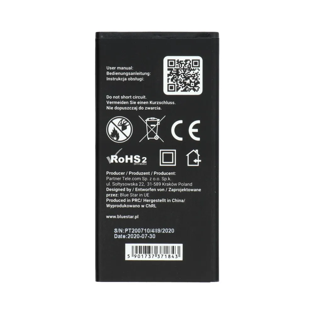 AKKU passend für Huawei Y5/Y560/G620 2000 mAh Li-Ion Blue Star