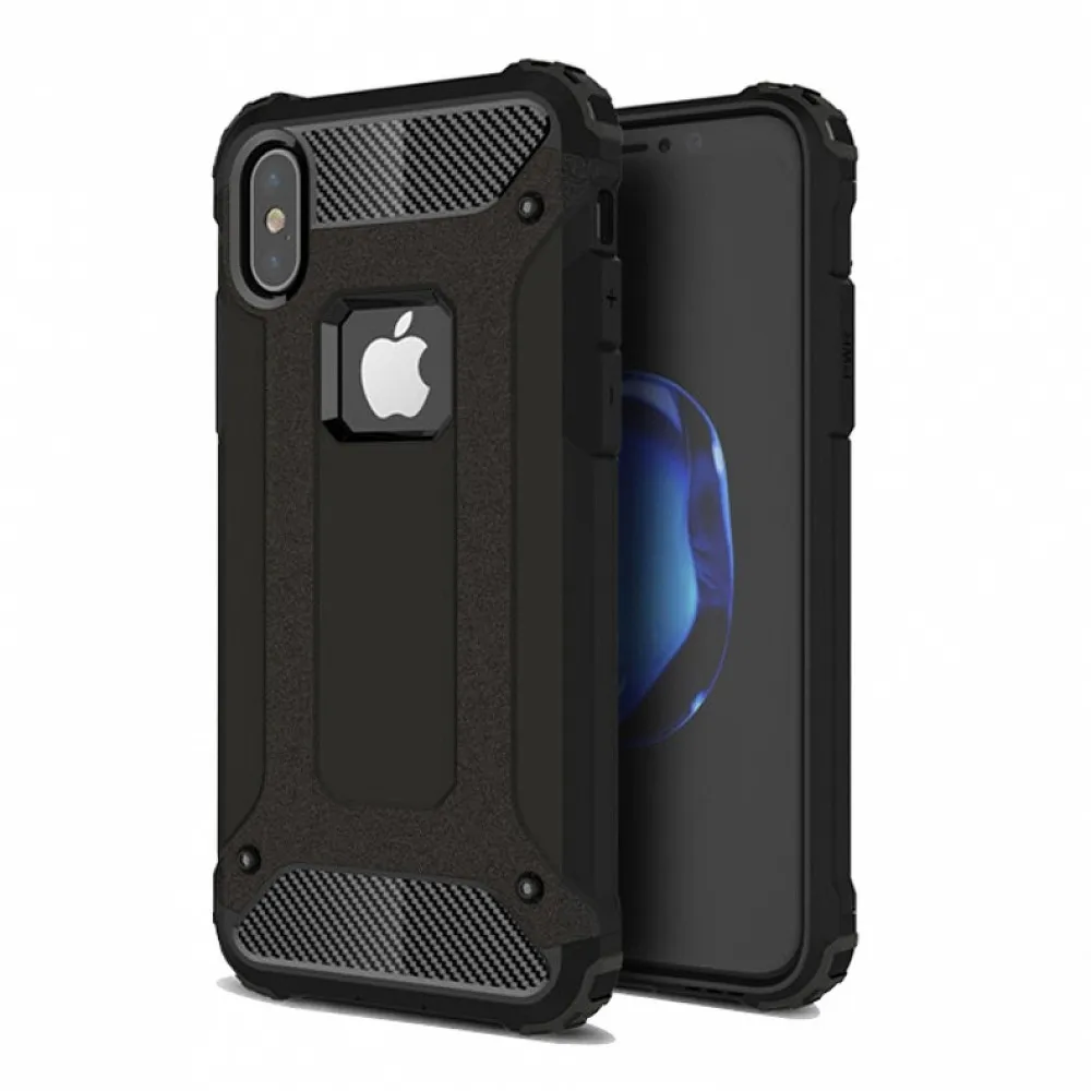 Case passend für iPhone X Armor black