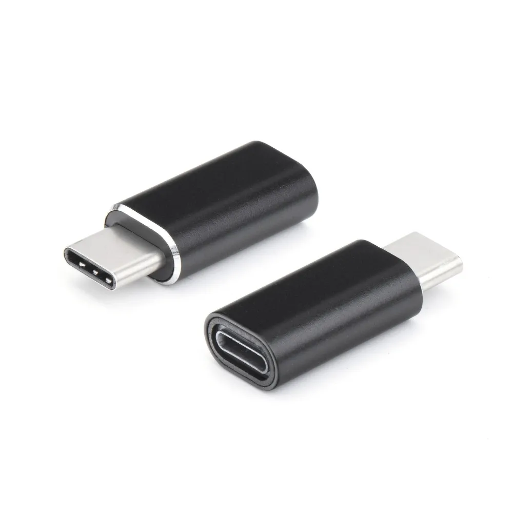Adapter passend für iPhone Lightning 8-pin - Typ C schwarz
