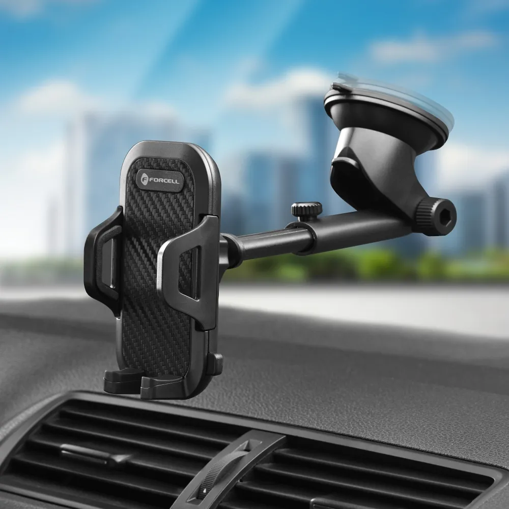 FORCELL Autohalterung CARBON BRACKET Länge einstellbar