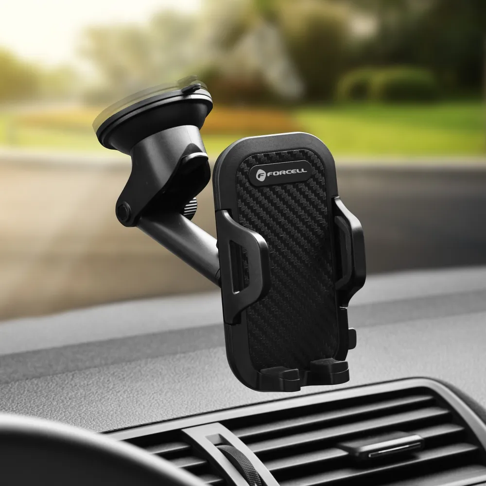 FORCELL Autohalterung CARBON BRACKET Länge einstellbar