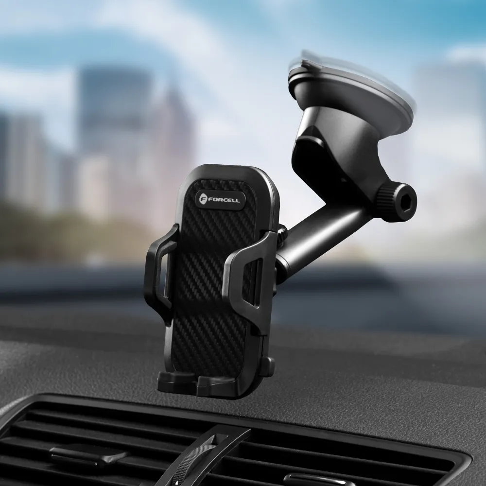 FORCELL Autohalterung CARBON BRACKET Länge einstellbar