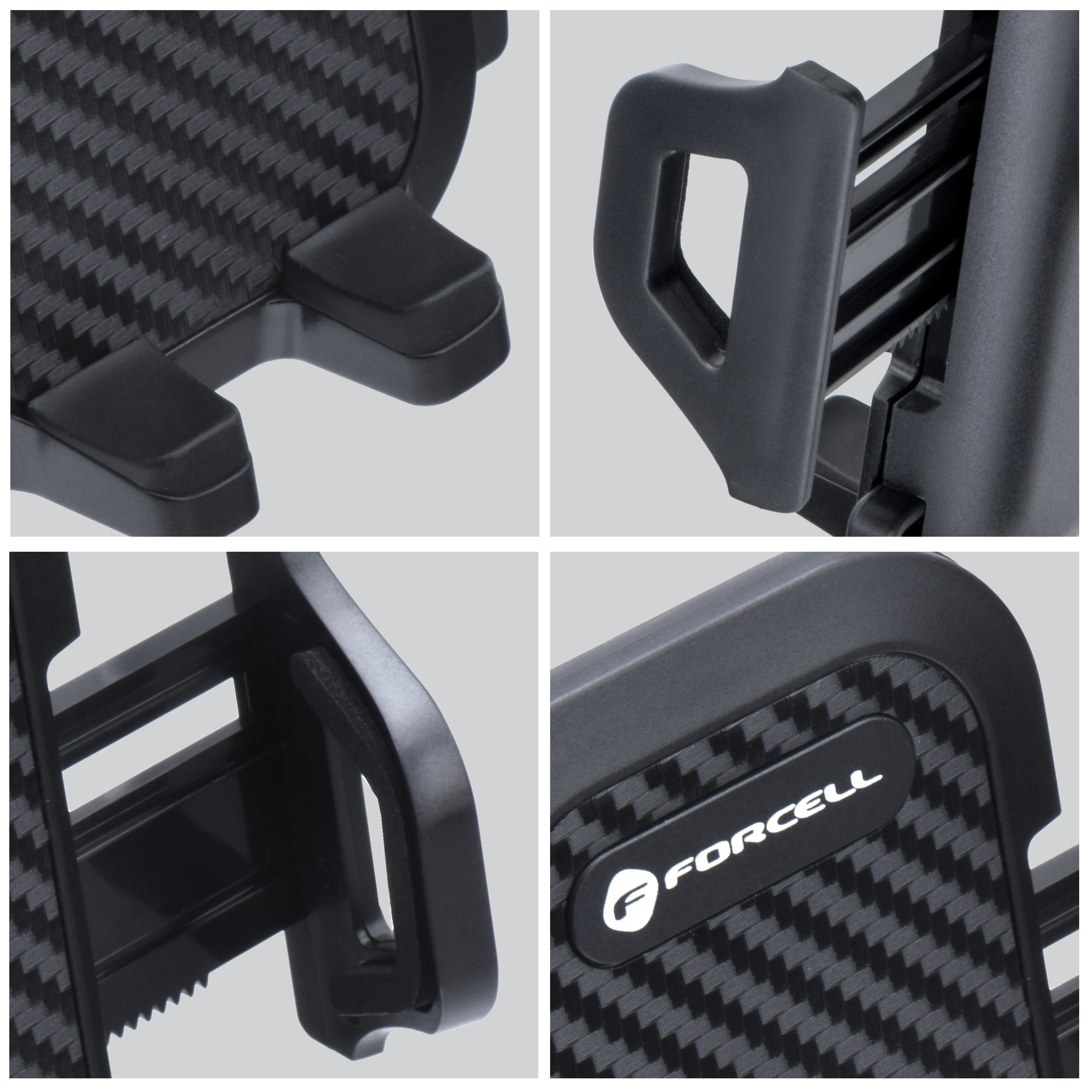 FORCELL autohalterung CARBON BRACKET Länge 17cm