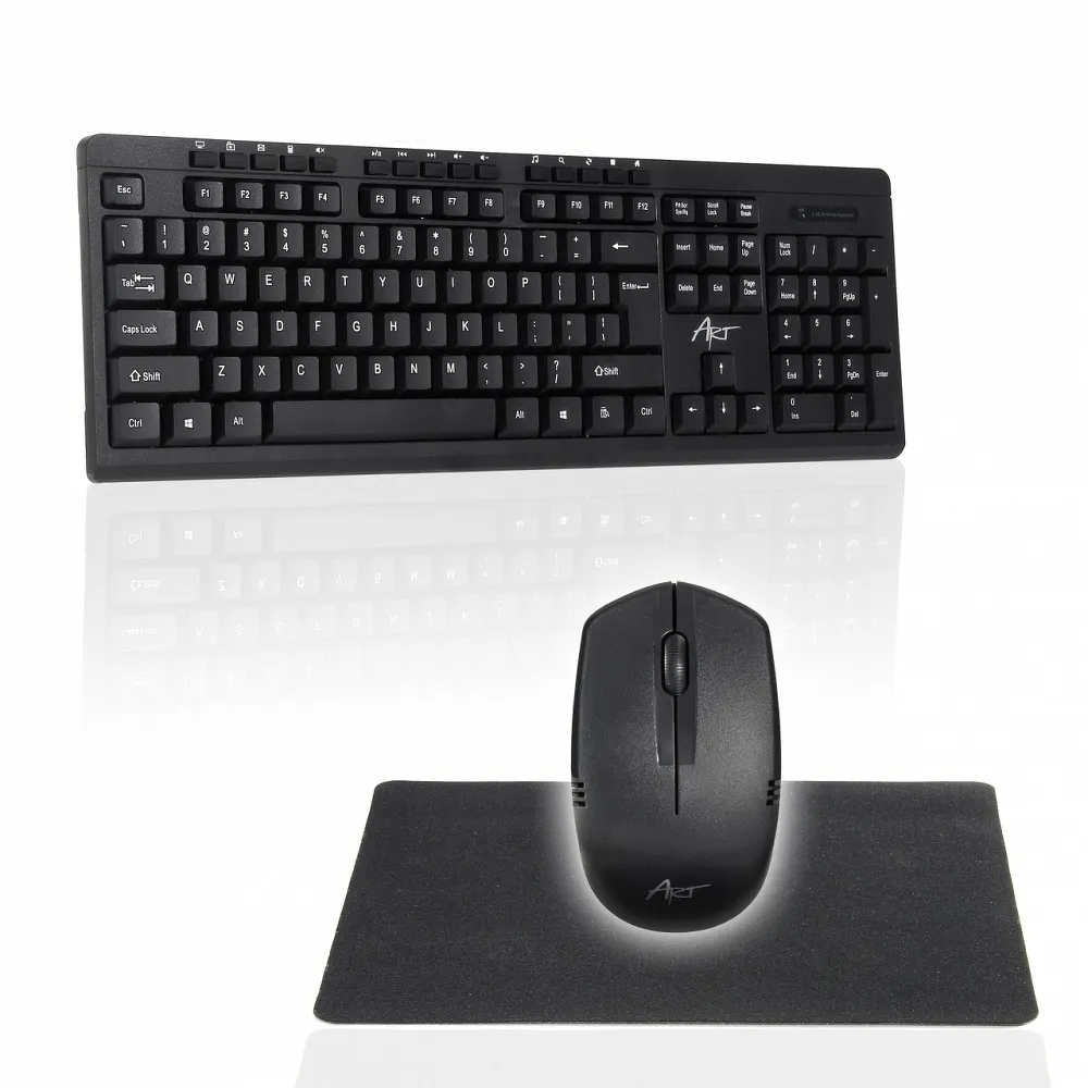 Schnurlose Set - QWERTY Tastatur + Maus (AK-48)